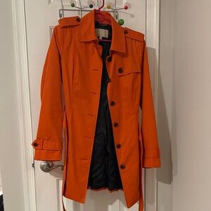 Banana Republic Vibrant Orange Outerwear